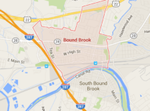 Image of google map for Bound Brook NJ