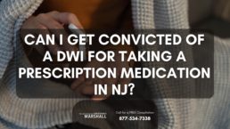 convicted of a DWI for taking prescription medication