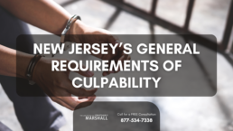 New Jersey's general requirements of culpability
