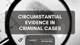circumstantial evidence in criminal cases